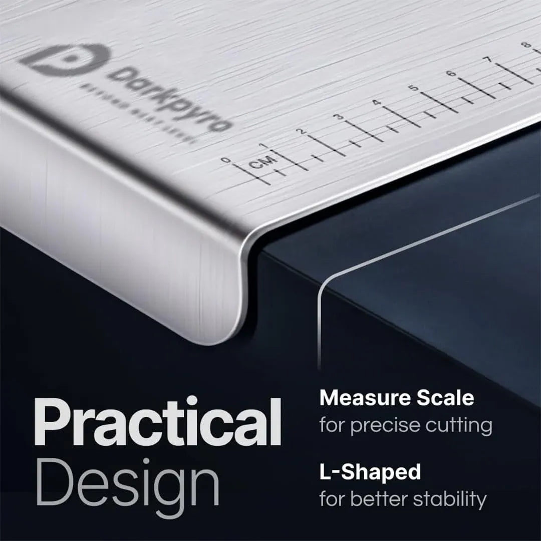 Stainless Steel Chopping Board (35x31cm)