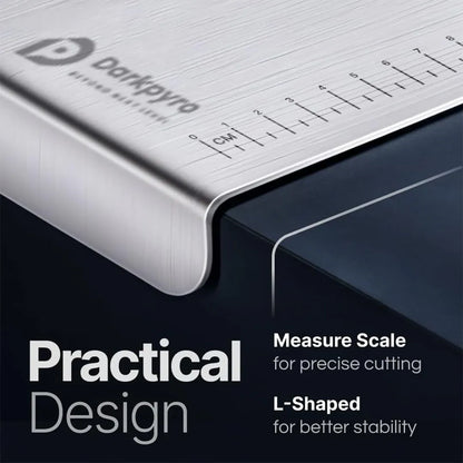 Stainless Steel Chopping Board (35x31cm)