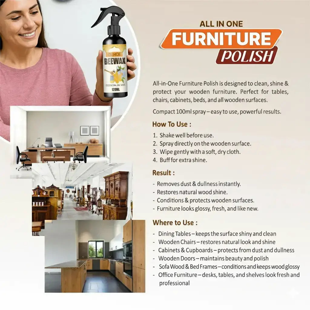 Beeswax™ | Furniture Polish Spray (BUY 1 & GET 1 FREE)
