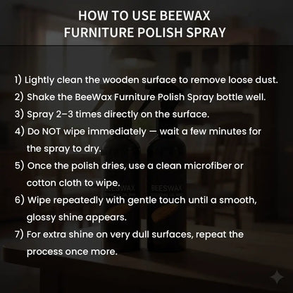 Beeswax™ | Furniture Polish Spray (BUY 1 & GET 1 FREE)