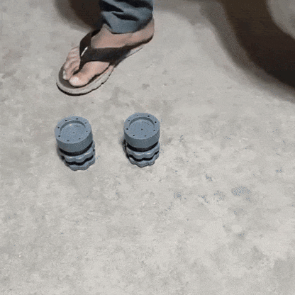 VibroShield™ | Anti Vibration Pads for Washing Machine & Refrigerator (4 Pcs Set)