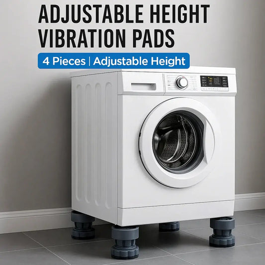 VibroShield™ | Anti Vibration Pads for Washing Machine & Refrigerator (4 Pcs Set)