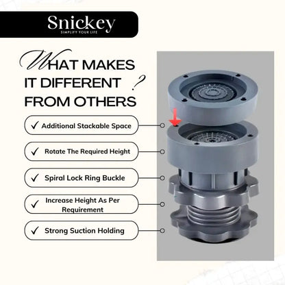 VibroShield™ | Anti Vibration Pads for Washing Machine & Refrigerator (4 Pcs Set)