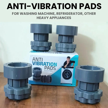 VibroShield™ | Anti Vibration Pads for Washing Machine & Refrigerator (4 Pcs Set)